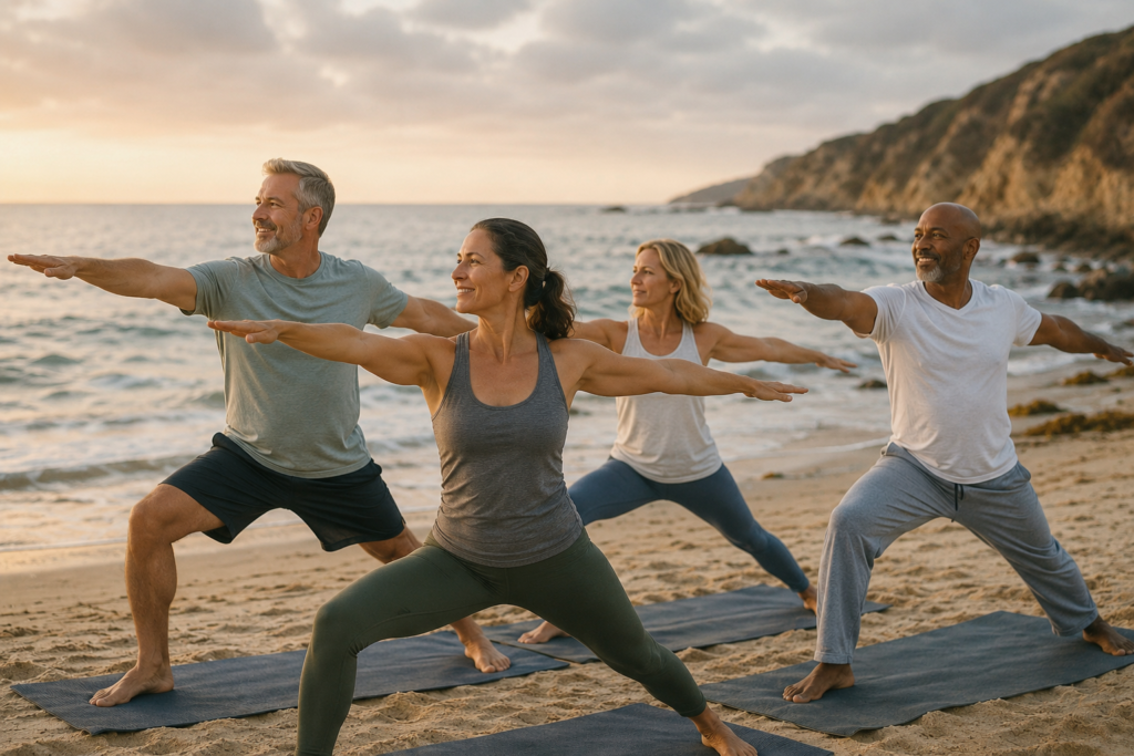 Exercise beach